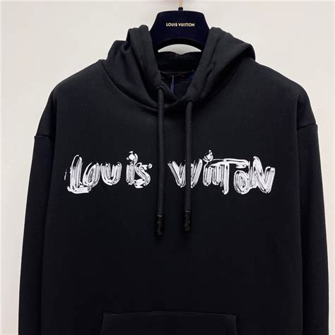 louis vuitton hoodie 10 000.00|Louis Vuitton graphic hoodie.